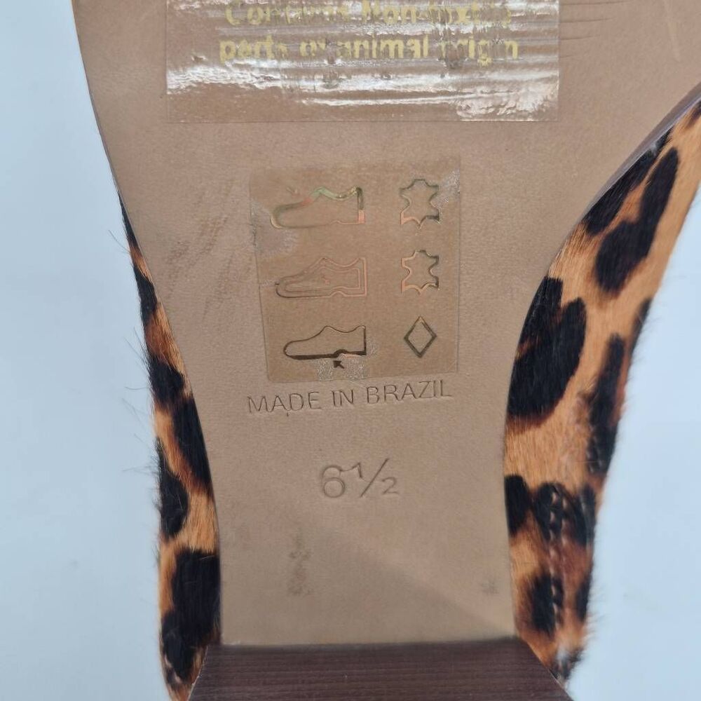 Madewell Cow Hair Upper Women's Size 6.5 Heels Mule Clogs - Picture 7 of 7